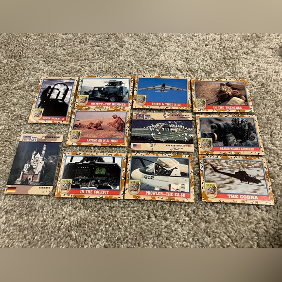 desert storm trading cards - Picture 1 of 2